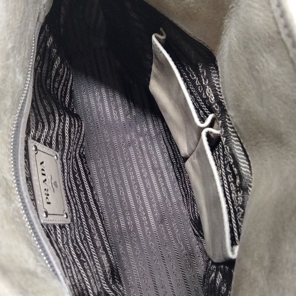 Prada Hand Bag Green Nylon,Leather 3219075 - Picture 7 of 9